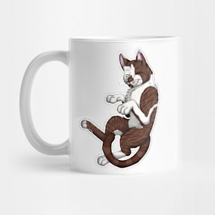 Chocolate Bicolor Tabby Shorthair Mug